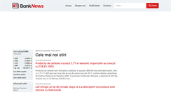 Desktop Screenshot of banknews.ro