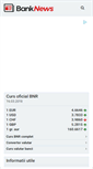 Mobile Screenshot of banknews.ro